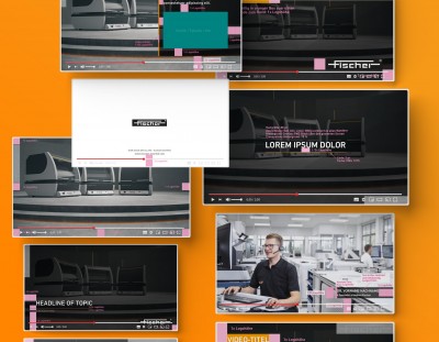 Übersicht des Video Corporate Design von Helmut Fischer