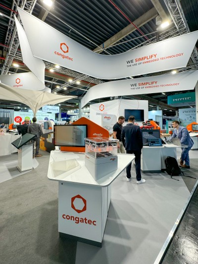 congatec Messestand aReady