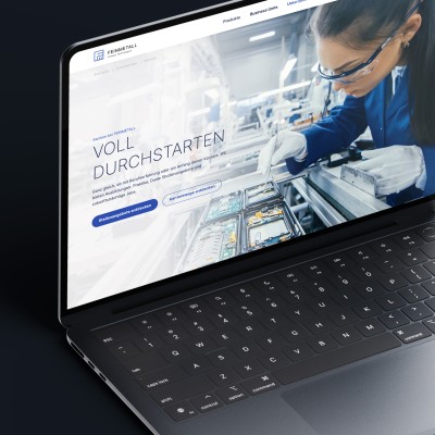 FEINMETALL Website-Entwicklung und Markenkommunikation