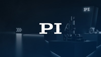 MAVEO Stimmungsvolle 3D Visualisierung der Innovationen von PI mit Logo
